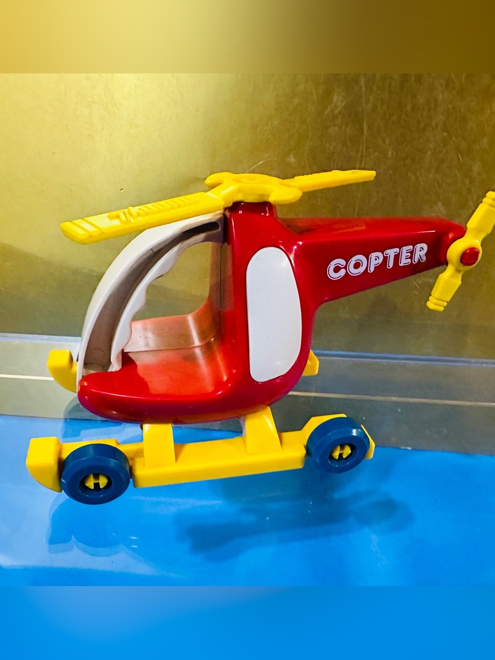 Buddy L Vintage 1987 My First Buddy’s Helicopter Preschool 8”